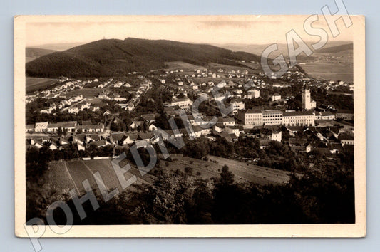 Pohlednice Tišnov letecký pohled (M13213)