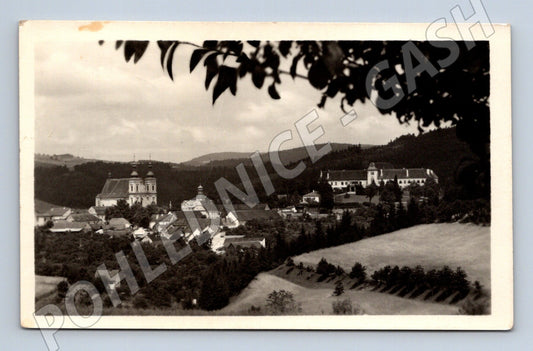 Pohlednice Lomnice u Tišnova odeslaná 1951 (M13216)