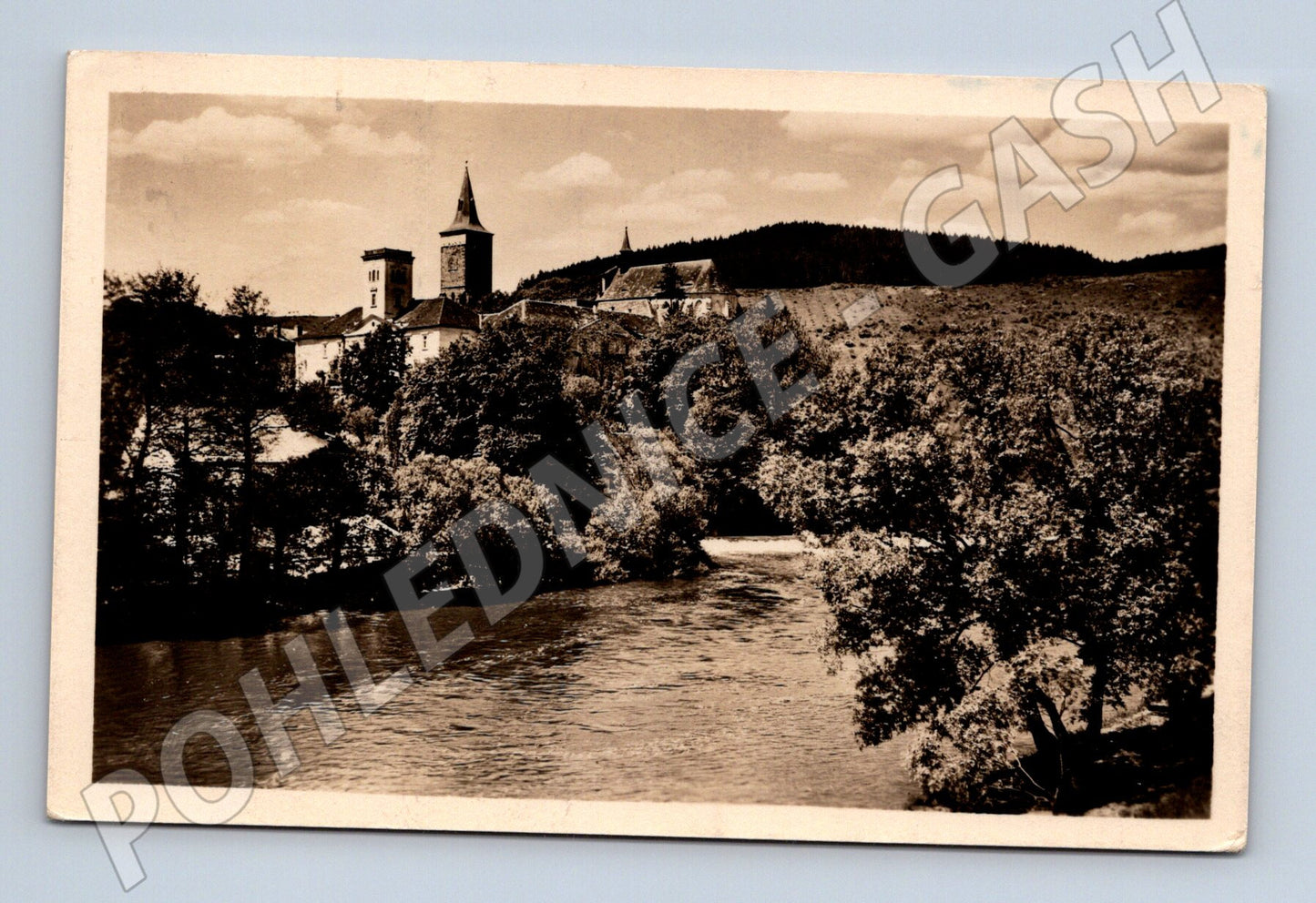 Pohlednice Sázava nad Sázavou klášter sv. Prokopa  1959 (M13217)