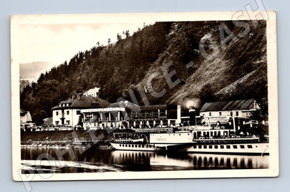 Pohlednice Štěchovice výletní parník T. G. Masaryk (M13225)