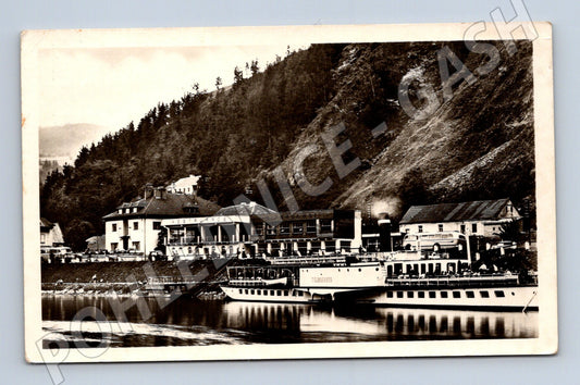 Pohlednice Štěchovice výletní parník T. G. Masaryk (M13225)