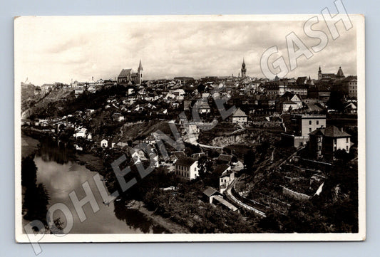 Pohlednice Znojmo celkový pohled historická (M13229)