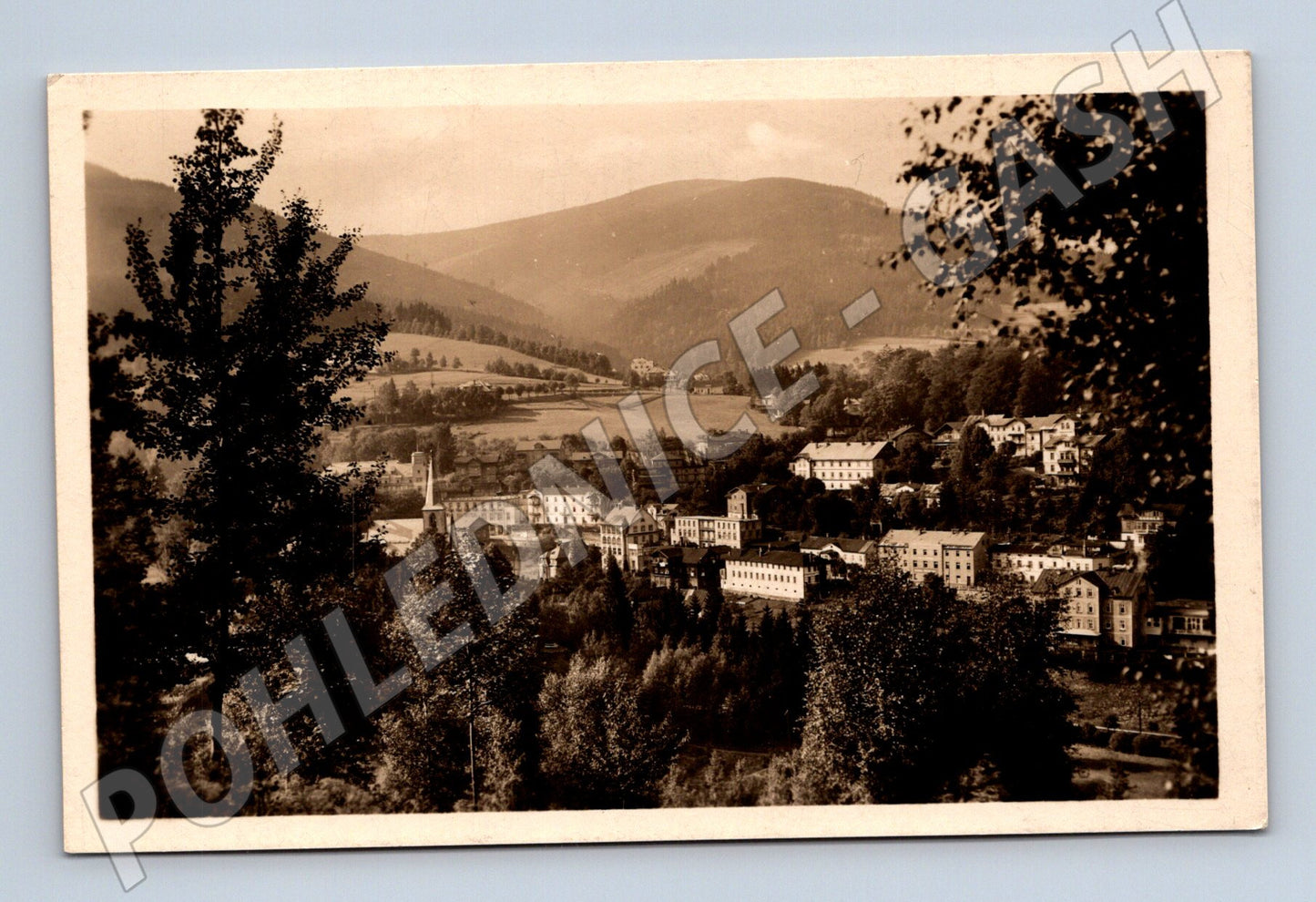Pohlednice Janské Lázně Krkonoše Orbis 1. polovina 20. století(M13246)