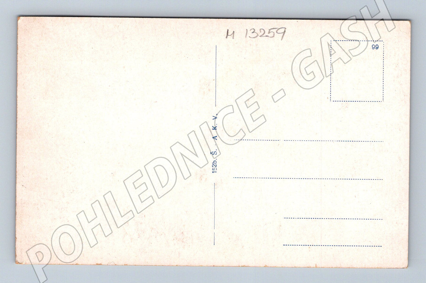Pohlednice Benešov historická náměstí před 1950 (M13259)