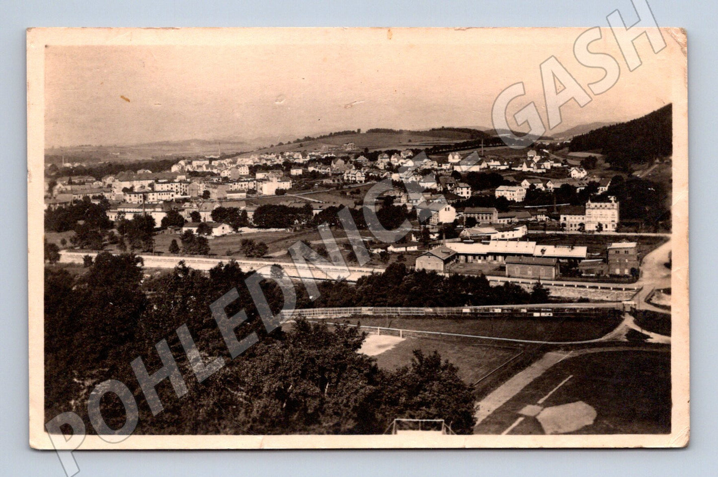 Pohlednice Trutnov historická razítko 1947 (M13264)
