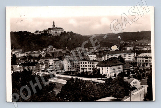 Pohlednice Náchod zámek historická 1941 (M13272)