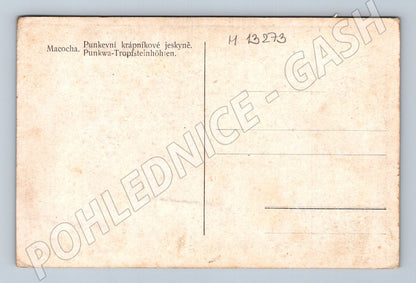 Pohlednice Punkevní jeskyně Macocha stará do 1950 (M13273)