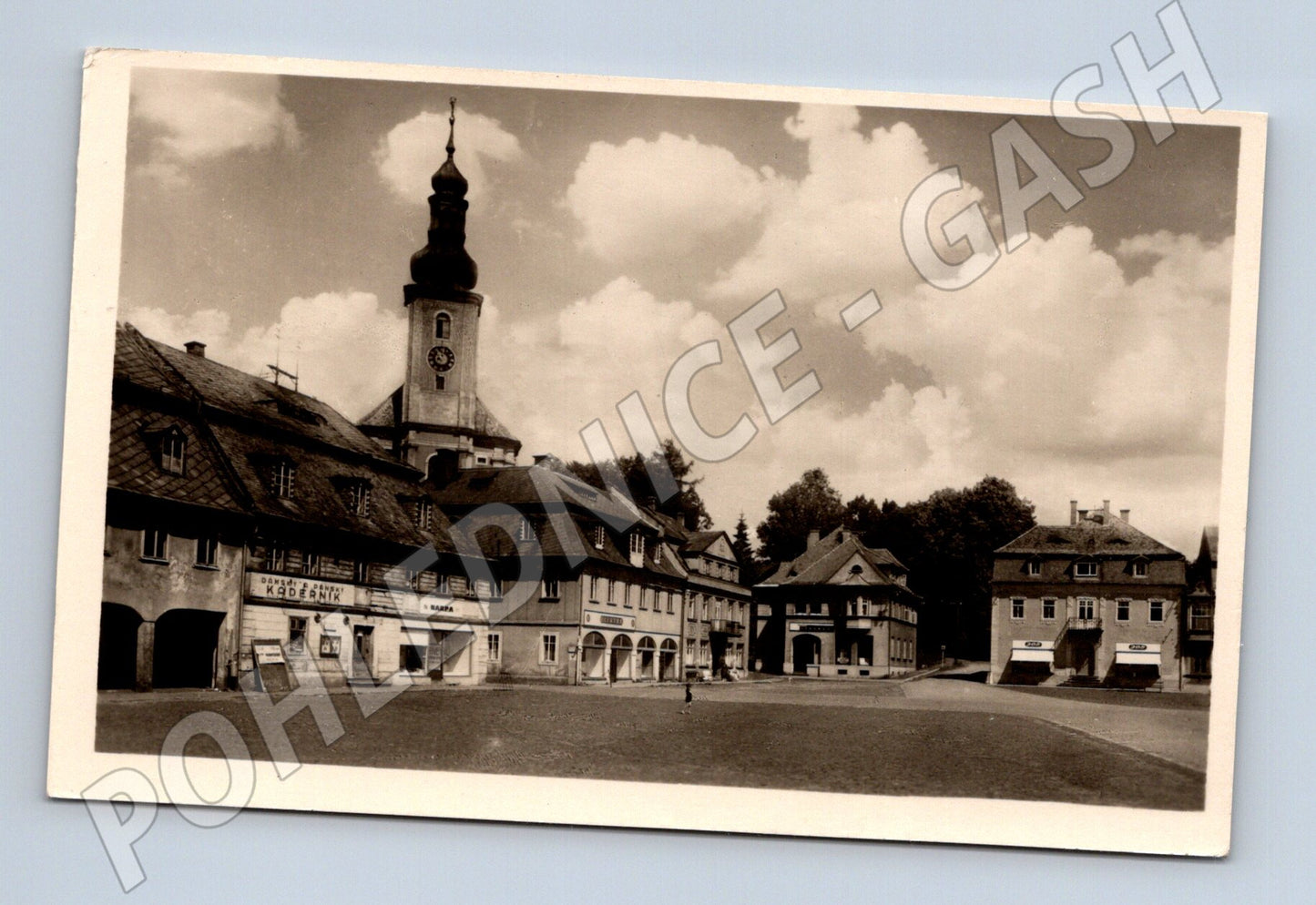 Pohlednice Krásná Lípa u Rumburka historická poštou prošlá (M13276)