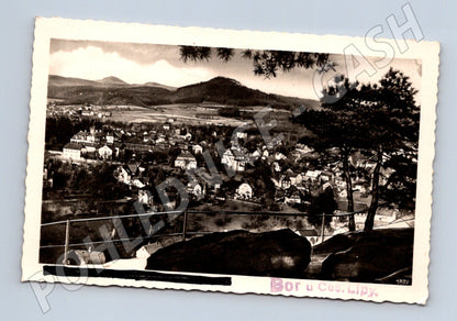 Pohlednice Bor u České Lípy historická 1. polovina 20. století(M13282)