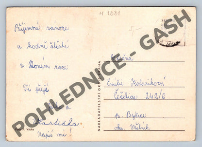 Pohlednice český betlém Orbis Praha (M1331)