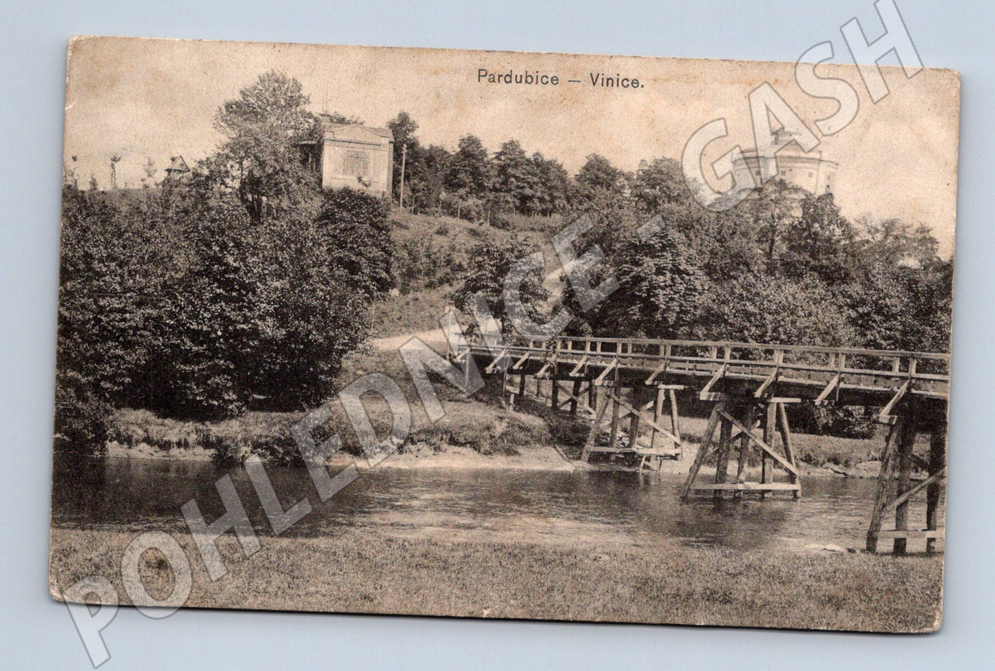 Pohlednice Pardubice Vinice stará do 1950 (M13316)