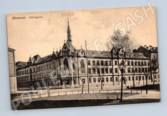 Pohlednice Olomouc Pöttingeum 1923 (M13318)