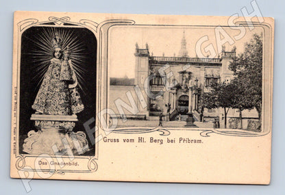 Pohlednice Svatá Hora u Příbrami Das Gnadenbild (M13340)