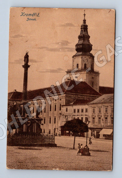 Pohlednice Kroměříž zámek Vilém Provondra (M13342)