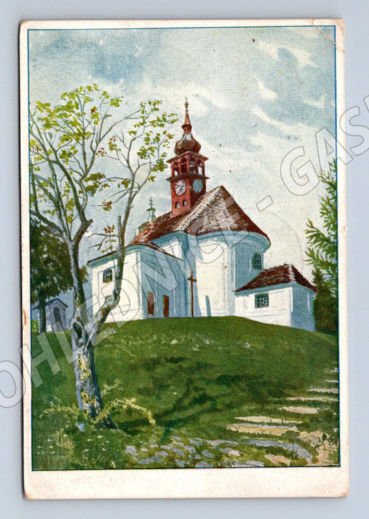 Pohlednice Praha Višňovice O. Laxa poštou prošlá (M13358)