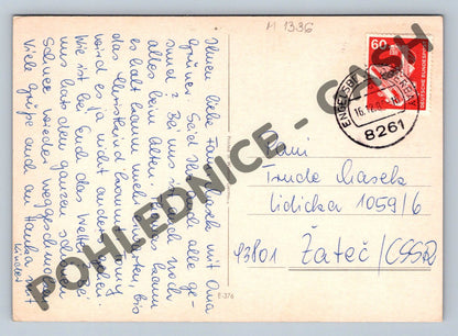 Pohlednice Německo 1975 vánoční do ČSSR (M1336)