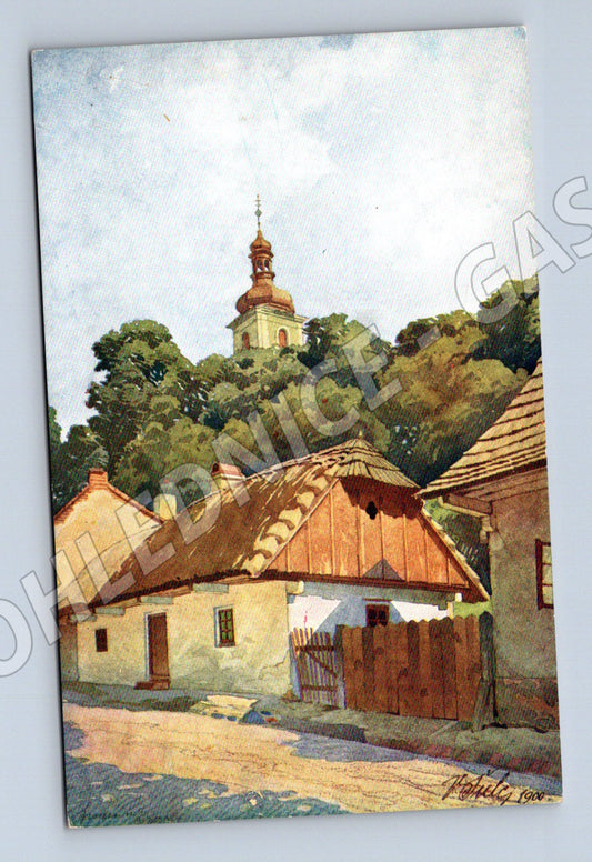 Pohlednice Brodec Horky n. Jizerou Viktorín Šulc (M13361)