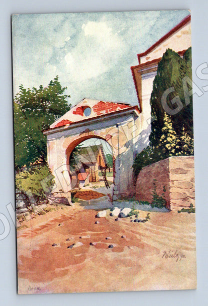 Pohlednice Borek u Jílového Viktorín Šulc (M13363)