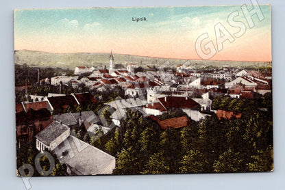 Pohlednice Lipník stará kolorovaná do 1950 (M13384)