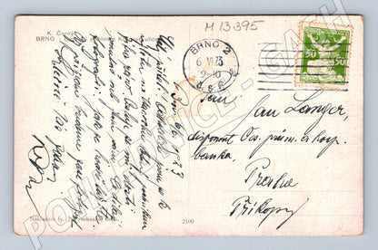 Pohlednice Brno panorama historická 1933 (M13395)