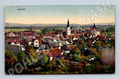 Pohlednice Hodonín kolorovaná do 1950 (M13396)