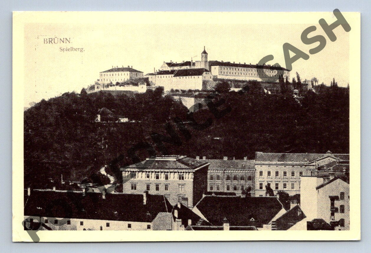 Pohlednice Brno hrad Špilberk historická (M134)