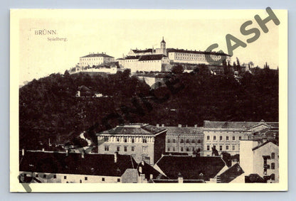 Pohlednice Brno hrad Špilberk historická (M134)