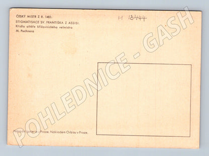 Pohlednice Stigmatisace sv. Františka (M13444)