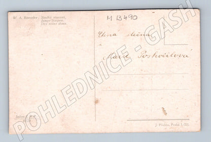 Pohlednice Sladké starosti W. A. Roessler (M13490)