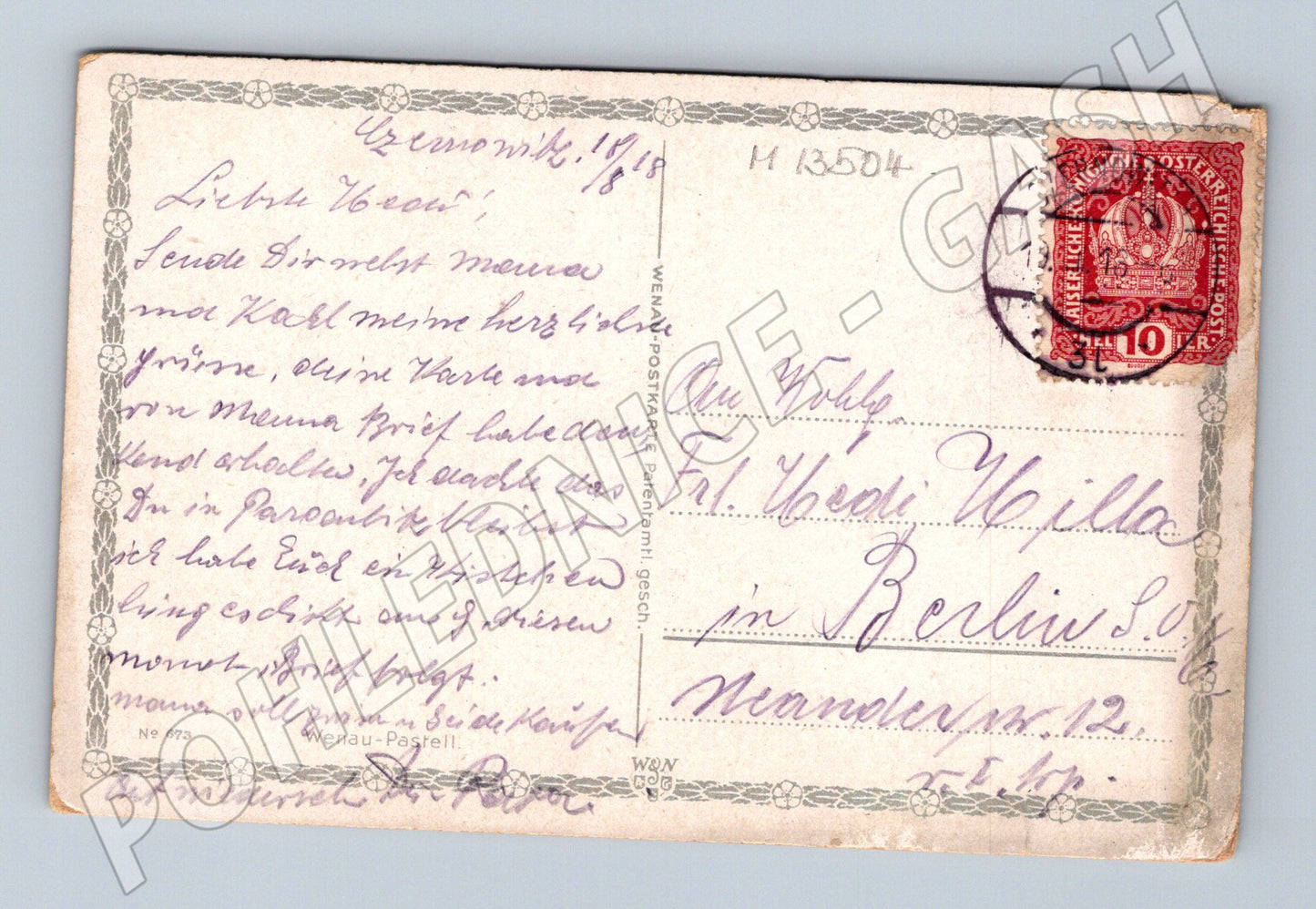Pohlednice Venkovská usedlost Rakousko-Uhersko (M13504)