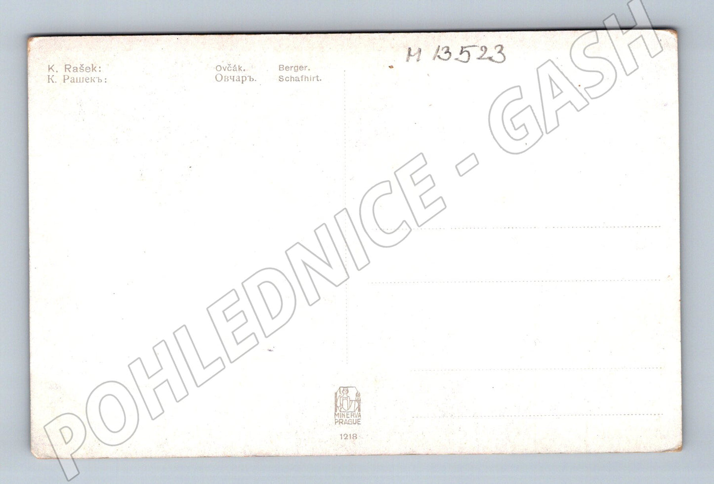 Pohlednice Ovčák (M13523)
