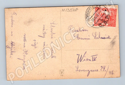 Pohlednice Zimní vesnice (M13528)
