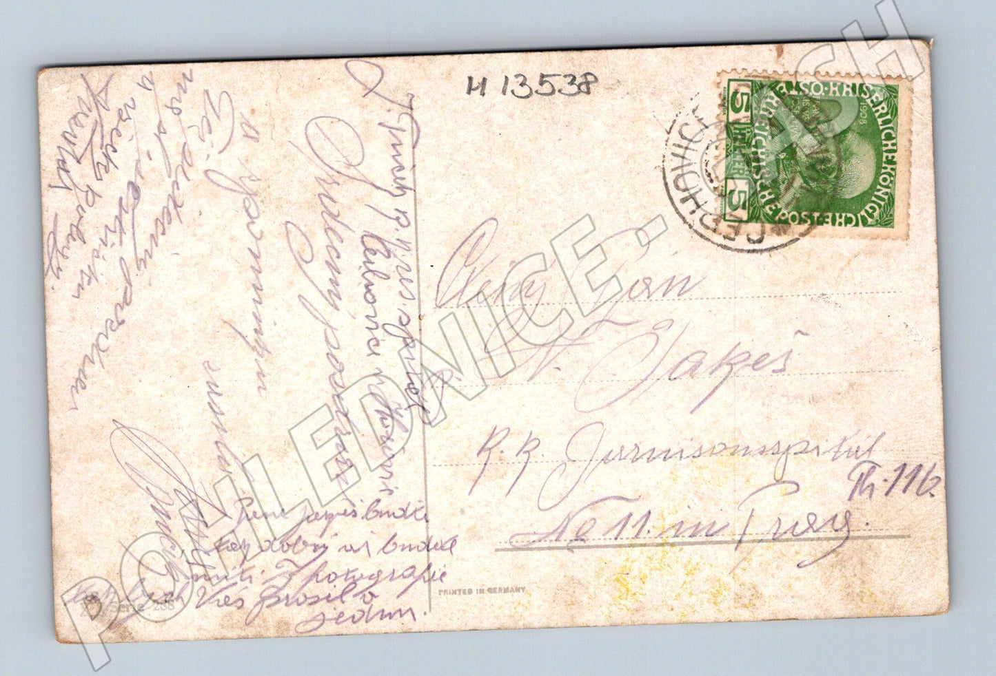 Pohlednice Horská krajina Rakousko-Uhersko (M13538)