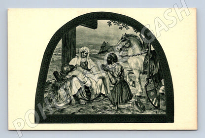 Pohlednice Bohosudov náboženský motiv, pieta (M13553)