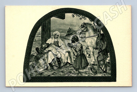 Pohlednice Bohosudov náboženský motiv, pieta (M13553)