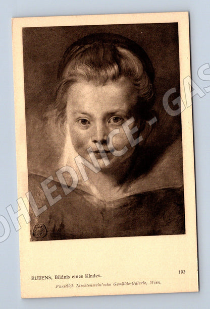 Pohlednice Rubens Bildnis eines Kindes (M13590)