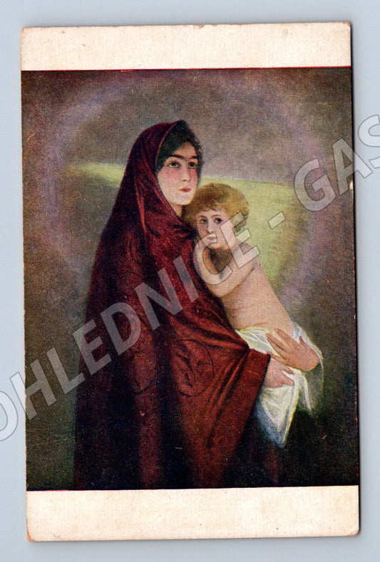 Pohlednice Madonna Hans Schlimarski (M13620)