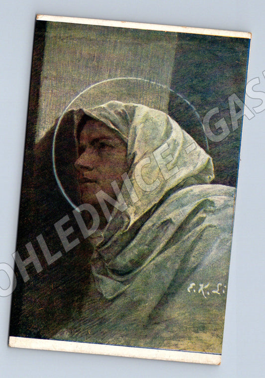 Pohlednice Madonna Prof. E. K. Liška, J. Plichta (M13635)