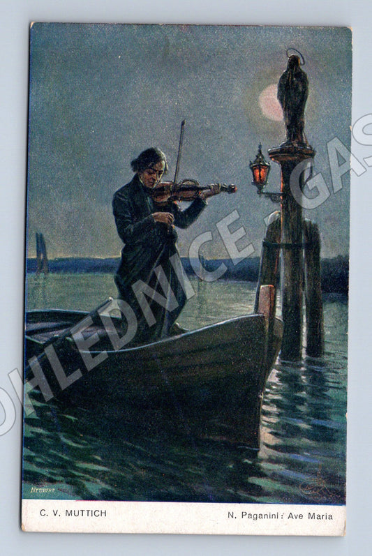 Pohlednice Staropražská – Paganini Ave Maria (M13640)