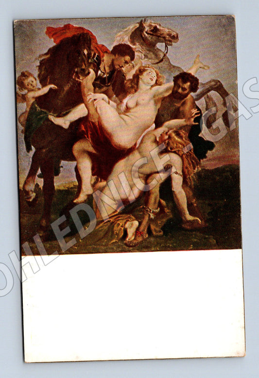 Pohlednice Rubens Der Raub der Töchter des Leukyppos (M13649)