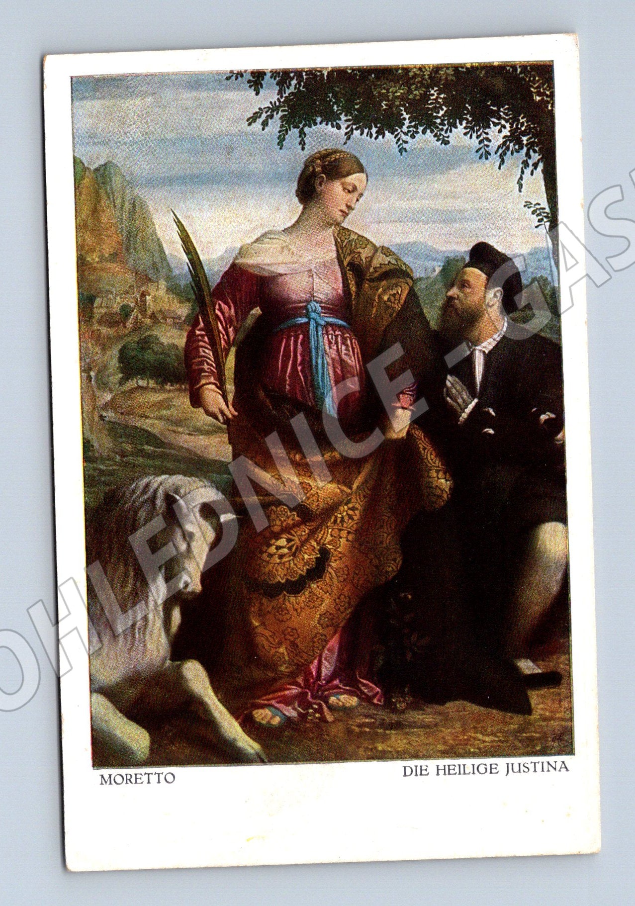 Pohlednice Moretto Die heilige Justina (M13667)