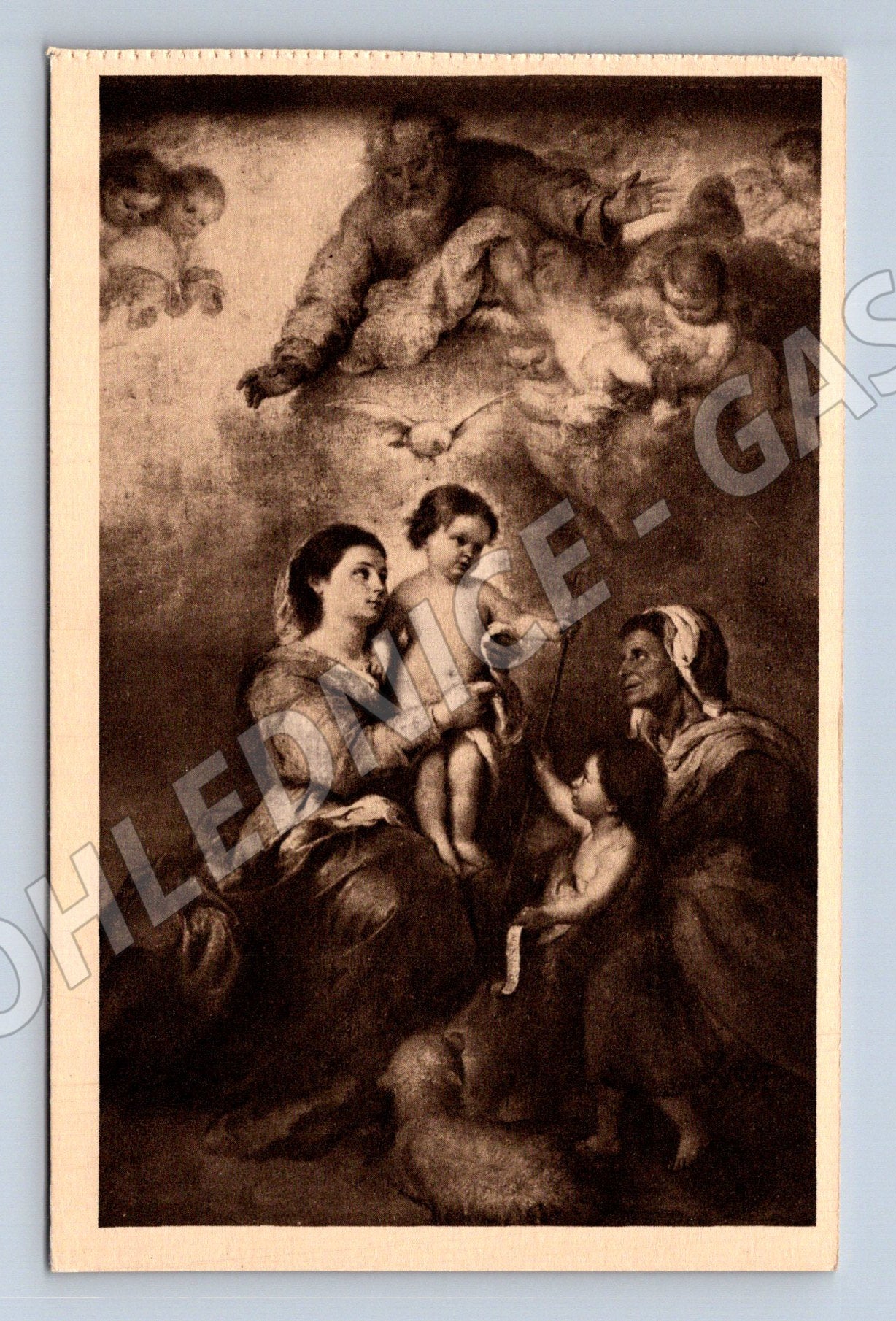Pohlednice Musée du Louvre Murillo: La Sainte Famille (M13684)
