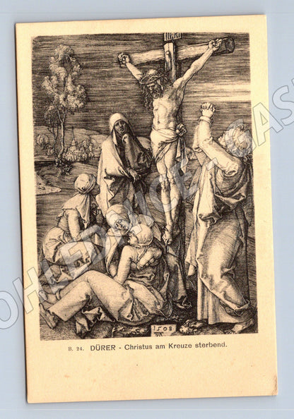 Pohlednice Ukřižování Krista Dürer (M13688)