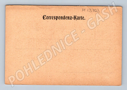 Pohlednice Veldes (Bled, Slovinsko) – ilustrovaná (M13703)