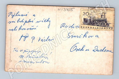 Pohlednice Křížová cesta náboženský motiv (M13705)