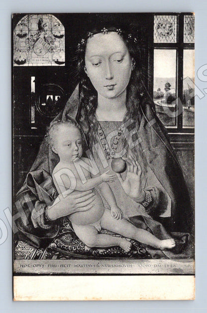 Pohlednice Madona s dítětem Bruggy (M13726)