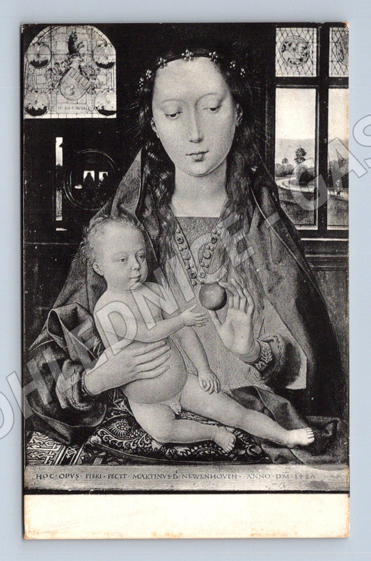 Pohlednice Madona s dítětem Bruggy (M13726)