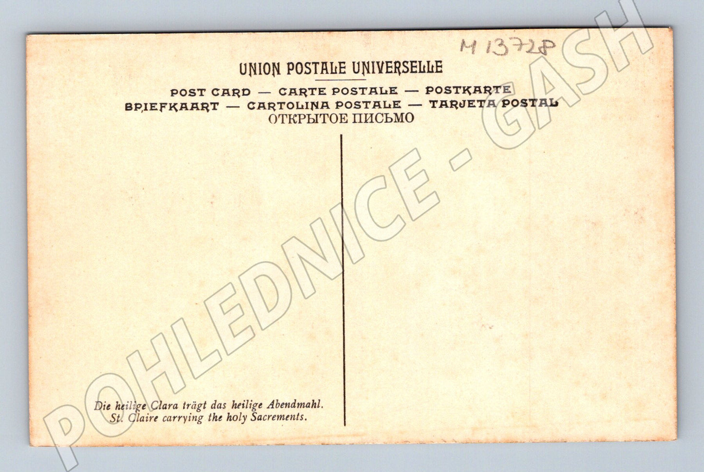 Pohlednice Brugy svatá Klára (M13728)