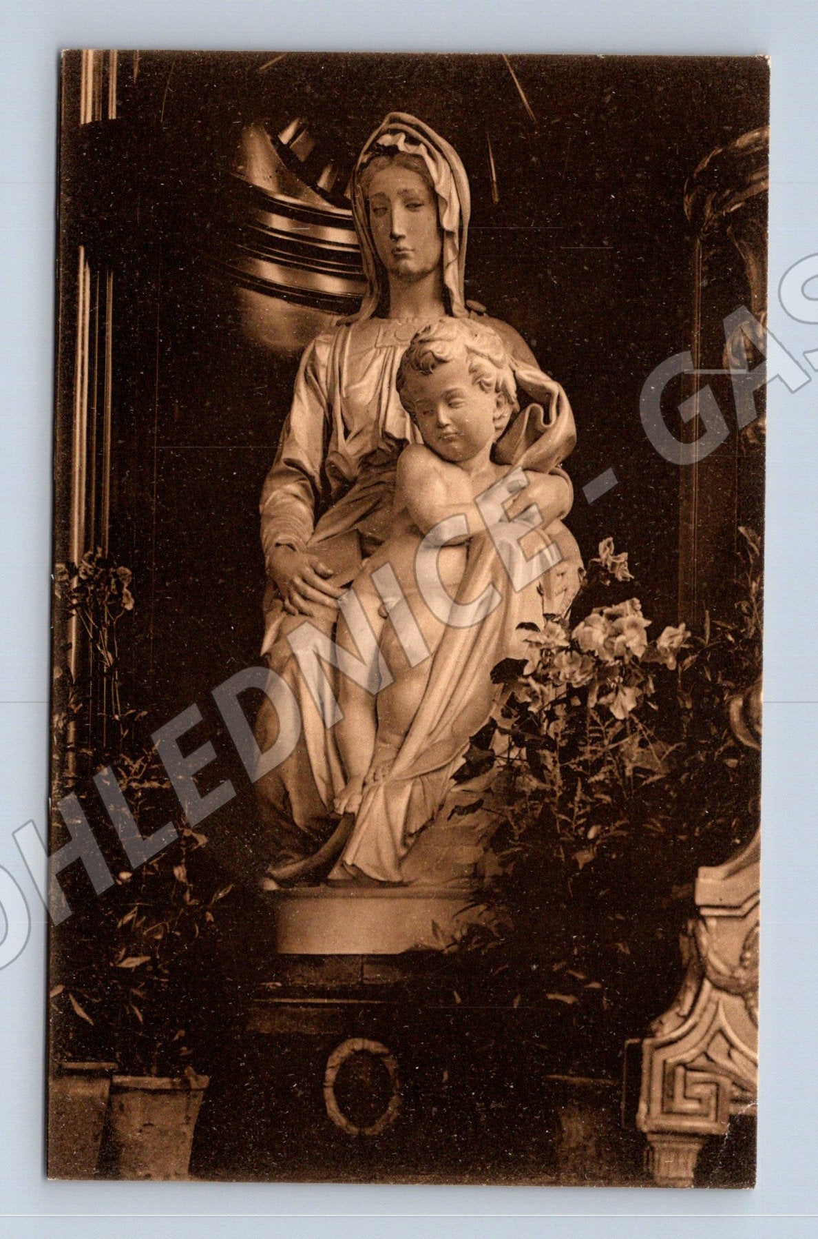 Pohlednice Michelangelo Madona s dítětem (M13732)
