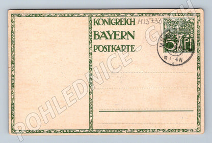 Pohlednice Königreich Bayern 1911 V. Diez (M13733)